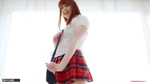 Hannah Grace In Spicy Redhead In Outfit Got Her Pussy Pounded Hard